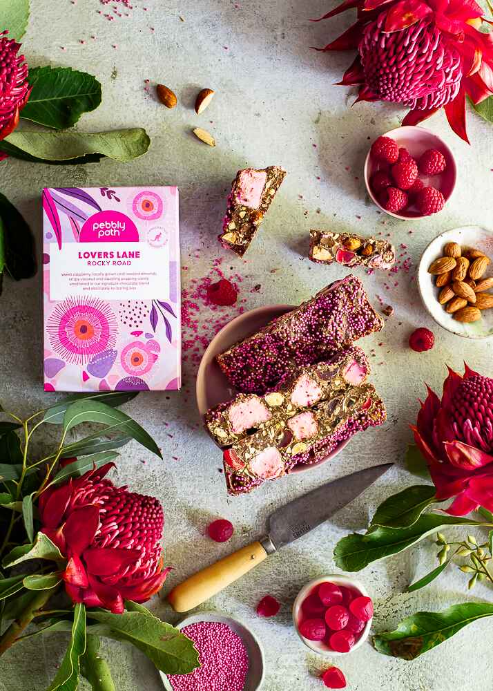 Pebbly Path Rocky Road | Lovers Lane